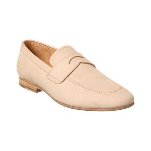 Curatore Suede Penny Loafer, Beige